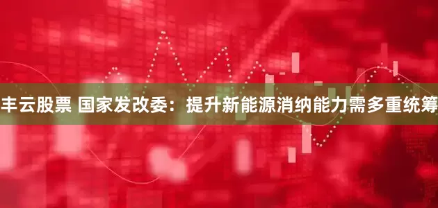 丰云股票 国家发改委：提升新能源消纳能力需多重统筹