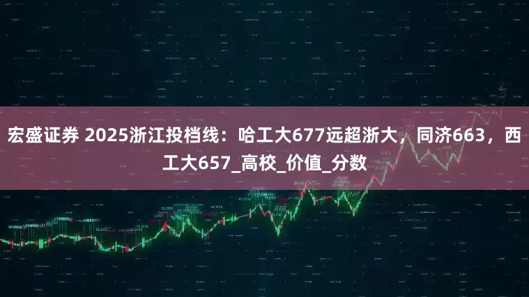 宏盛证券 2025浙江投档线：哈工大677远超浙大，同济663，西工大657_高校_价值_分数